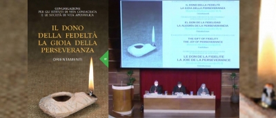 &quot;Il dono della fedeltà, la gioia della perseveranza&quot;. Presentato in streaming il Documento della CIVCSVA