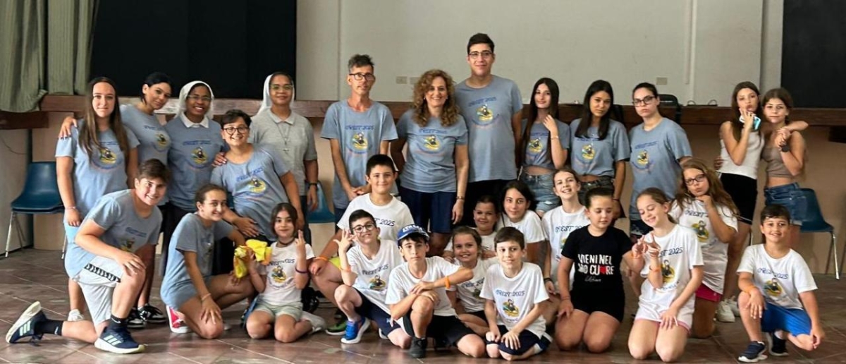 GREST nell&#039;Oratorio &quot;cerchi nell&#039;acqua&quot; di Villagrazia (Palermo)