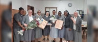 La comunità della Casa Generale ha festeggiato il compleanno di Madre Maria Mabel.